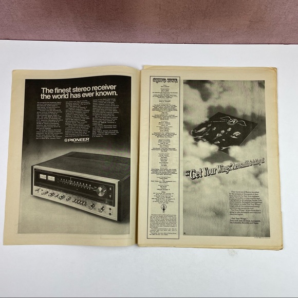 Vintage Rolling Stone Magazine Marvin Gaye April 1974 Music Art History - Picture 4 of 6